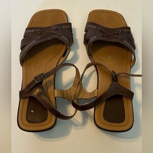 Montego Bay Club Strappy Leather Sandals Size 8.5